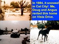 Snow in Desert