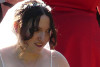 Bride Looking Down