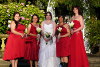 Bridesmaids and Bride